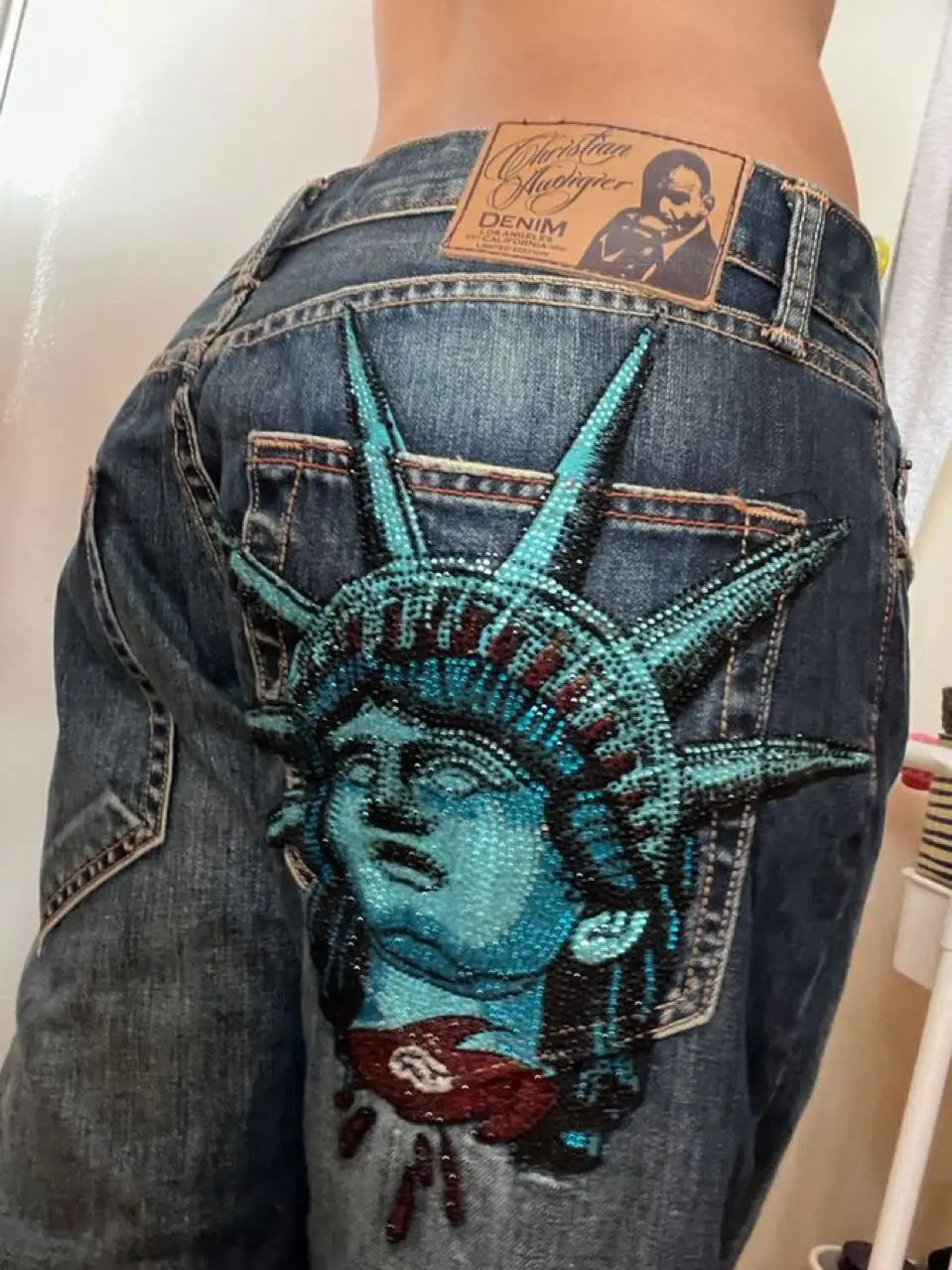 Wide Leg Jeans Harajuku Vintage Women Clothing