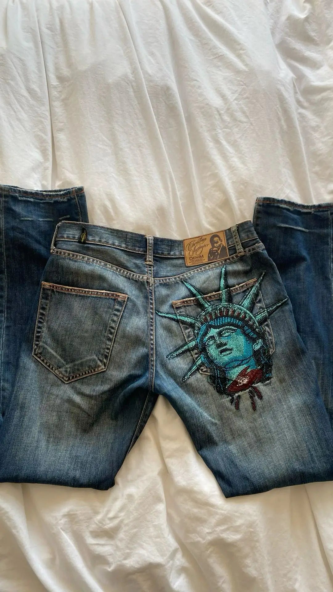 Wide Leg Jeans Harajuku Vintage Women Clothing